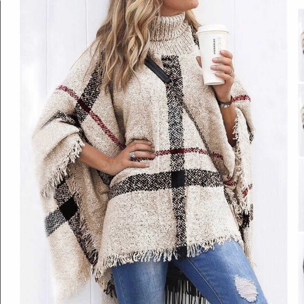 Cute cozy poncho
